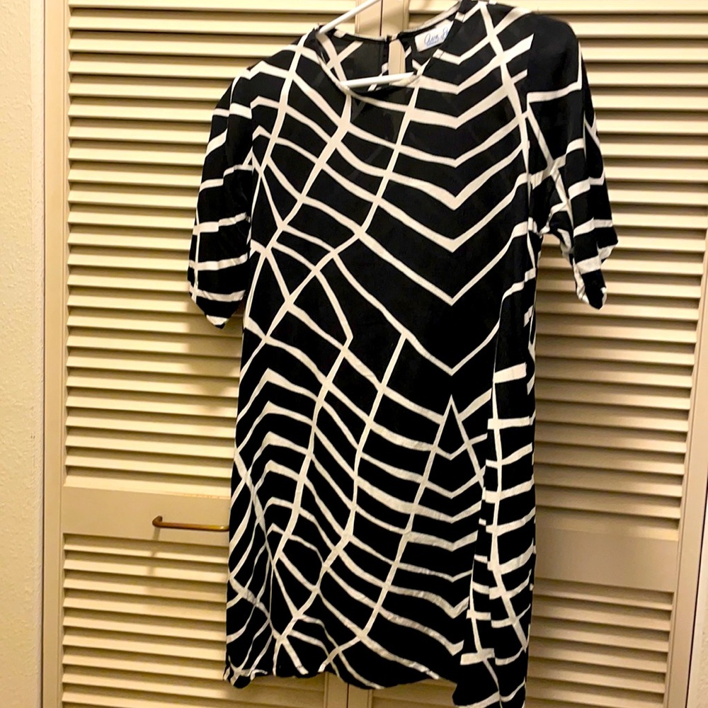 Ava Sky black and white dress